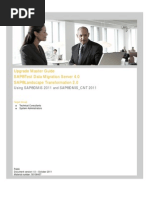 Upgrade Master Guide SAP® Test Data Migration Server 4.0 SAP® Landscape Transformation 2.0
