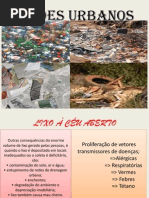 LIXÕES URBANOS