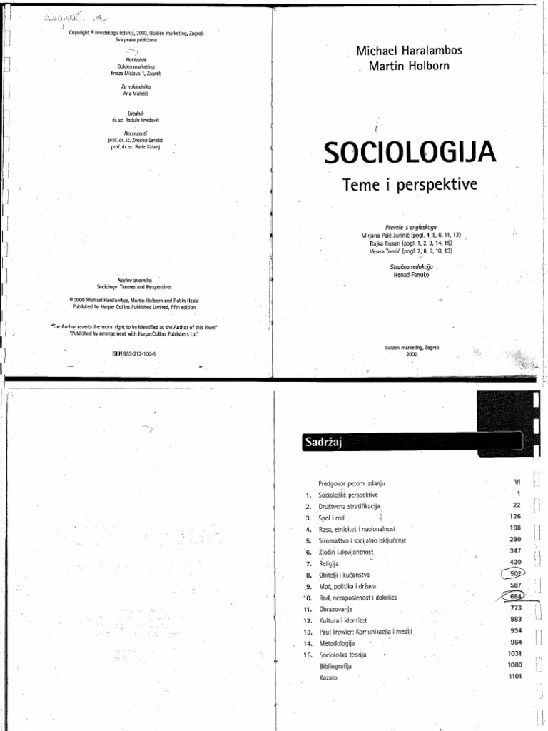 Haralambos Definition Of A Family - Sociology and the Family