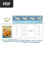 Calendário das sessões na BE (FRAGOSELA) - Dia Nacional do Mar