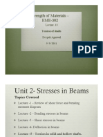 Lecture10 Torsion in Solid and Hollow Shafts