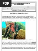 Atividade Texto Pd Corais 6a