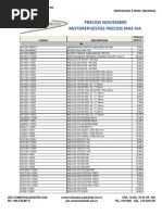Lista 19 Febrero | PDF | Motociclismo | Tecnología de vehículos