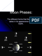 Moon Phases:: The Different Forms That The Moon Takes in Its Appearance From Earth