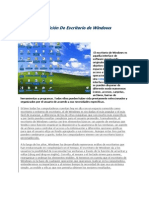 Definición de Escritorio de Windows