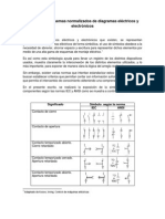 Símbolos y Esquemas Normalizados de Diagramas Eléctricos y Electrónicos