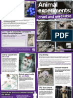 Animal Experiments: Cruel and Unreliable