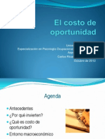 Costo de Oportunidad