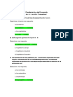 Act. 4 Leccion Evaluativa 1- Fundamentos de Economia