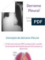 Derrame Pleural: Concepto, Fisiopatología y Diagnóstico