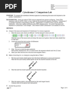 724 - Cytochrome C Lab Student