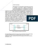 TDM Multiplexación Por División de Tiempo