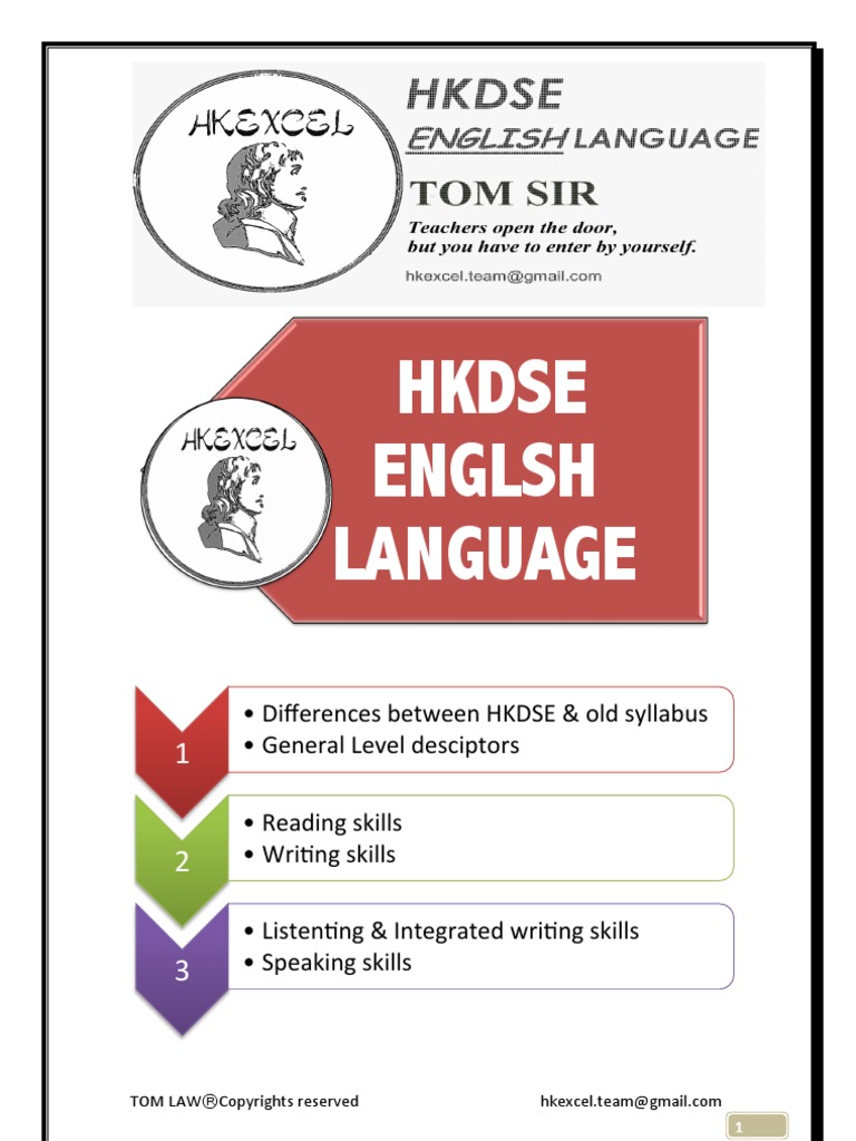 Hkdse English 5 Star Note | PDF | Test/Examination