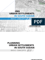 Planning Urban Settlements in South Sudan
