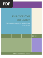 Download Major Educational Philosophies by Edgar Molina SN113459277 doc pdf