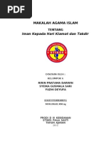 Download MAKALAH Iman Kepada Hari Kiamat Dan Takdir by Alex Rahma SN113469497 doc pdf