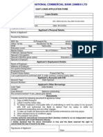 Credit Application Form