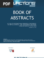 Book of Abstracts SLACTIONS 2012