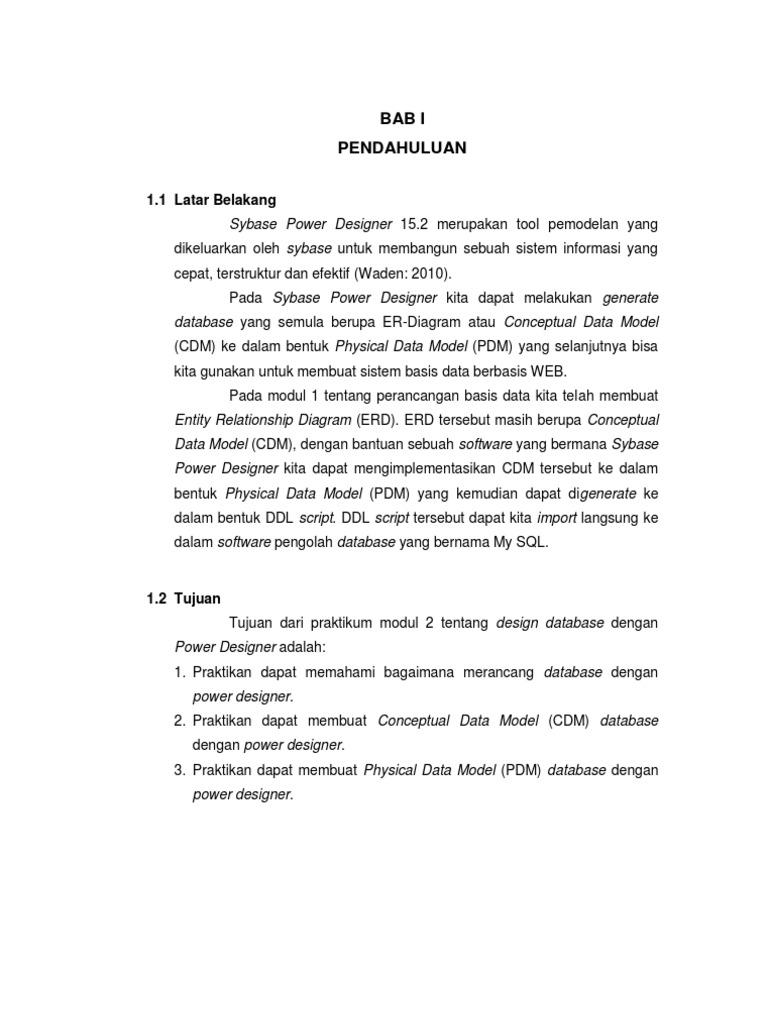 Laporan Praktikum Basis Data | PDF