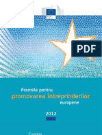 Premiile Pentru Promovarea Întreprinderilor Europene 2012