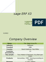 Sage ERP X3 Modified