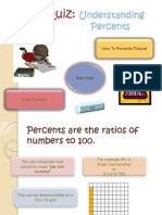 Math Quiz:: Understanding Percents