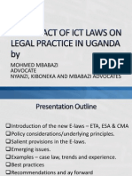 The Impact of Ict Laws On Legal Practice