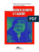 La Resurrección de Los Muertos H. P. Blavatsky