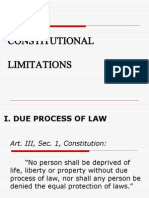 03 Constitutional Limitations