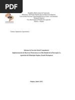 Proyecto Social Comunitario