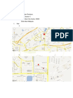 Address, and Map Example For Business Project