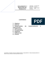 GC-PR-007 Seguimiento y Medición Del Producto 5 Ed-2009