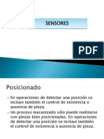 Sensores digitales y analógicos para detección de posición