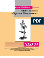 Norma - Estandar Operacional Uso de Taladros Mecanicos-Maquinas Herramientas