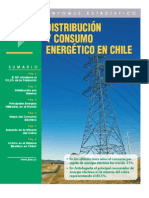 Distribución y consumo energetico en Chile