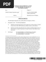 In Re:) ) Collins & Aikman Corporation, Et Al.) Case No. 05-55927 (SWR) ) (Jointly Administered) ) Debtors.) Honorable: Steven W. Rhodes)