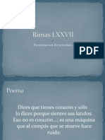 Rimas LXXVII