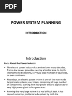 Power System Planning-Intro