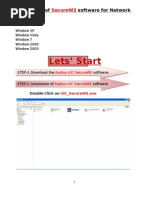 Installation of SecureW2 Software For Ne - Unknown