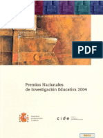 CIDE (2004) (Rodrigo J. Garcia) : Premios Nacionales de Investigación Educativa