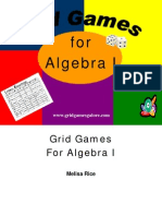 Algebra Grid Games For Fun Math Review