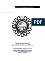 Gujranwala District Research Thesis