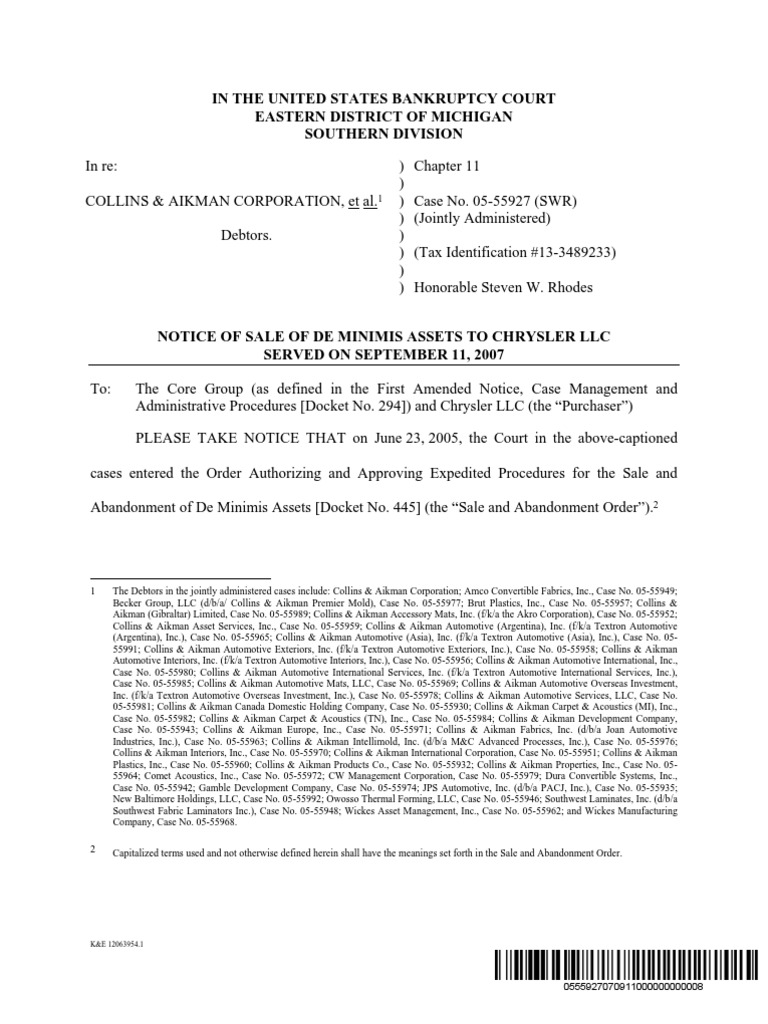 energy future holdings bankruptcy docket tn