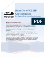 Benefits of CBEIP Certification