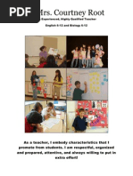 2012 Courtney Root Teacher Resume