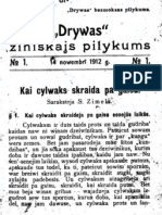 Drywas ziniskajs pilykums