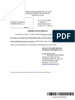 Certificate of Service: F:/CHAP11/Collins & Aikman/Shawmut/COS RESPONSE TO 26TH OMNIBUS OBJECTION