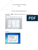 Tutorial Base de Datos Xampp