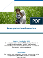 Hashoo Foundation Organizational Overview - Focus On Women's Empowerment