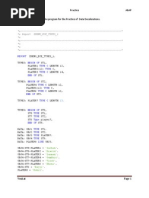 Venkat Practice Abap: Begin of Type C Type Type C End of Begin of Type C Type Type C End of Type C